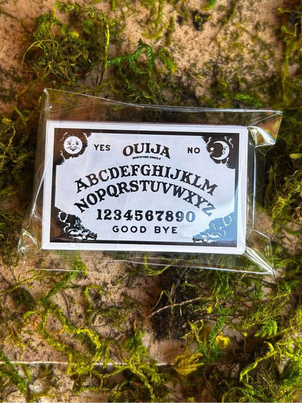 Mini Ouija Board MatchBox — Black & White Brand New